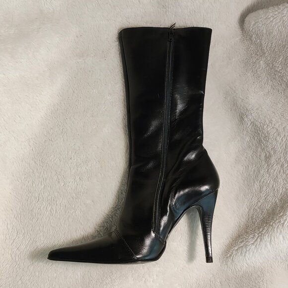 Paro Brasil Black Lace Up Boots 35/36 - Picture 5 of 15